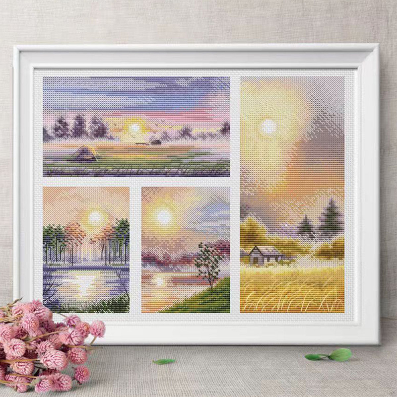 Art Craft And Cloth - 5133 عبر عدة خياطة مجموعات للتطريز