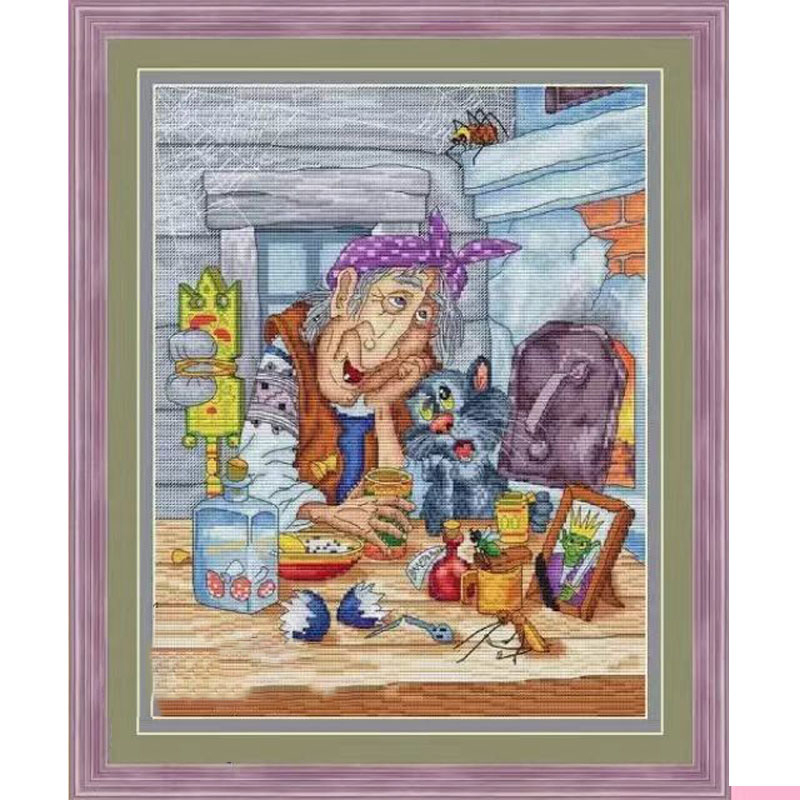 Art Craft And Cloth - 4838 طقم تطريز بالخيوط المتقاطعة، مجموعة