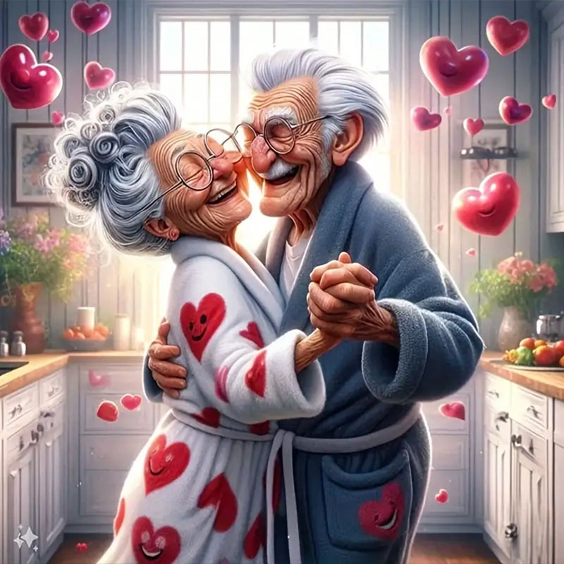 Art Craft Adult - مجموعة رسم بالألماس بتصميم رقصة رومانسية،