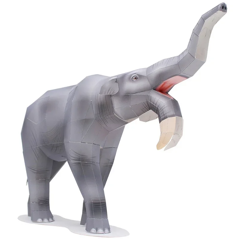 Art Craft Cardboard - Deinotherium الفيل اوريغامي الفن للطي البسيطة