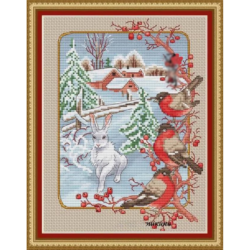 Art Craft And Cloth - 12086 عبر الابره مجموعات للتطريز عبر
