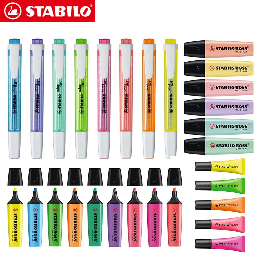 Stabilo Marker Swing Cool - مجموعة أقلام تحديد STABILO BOSS 70