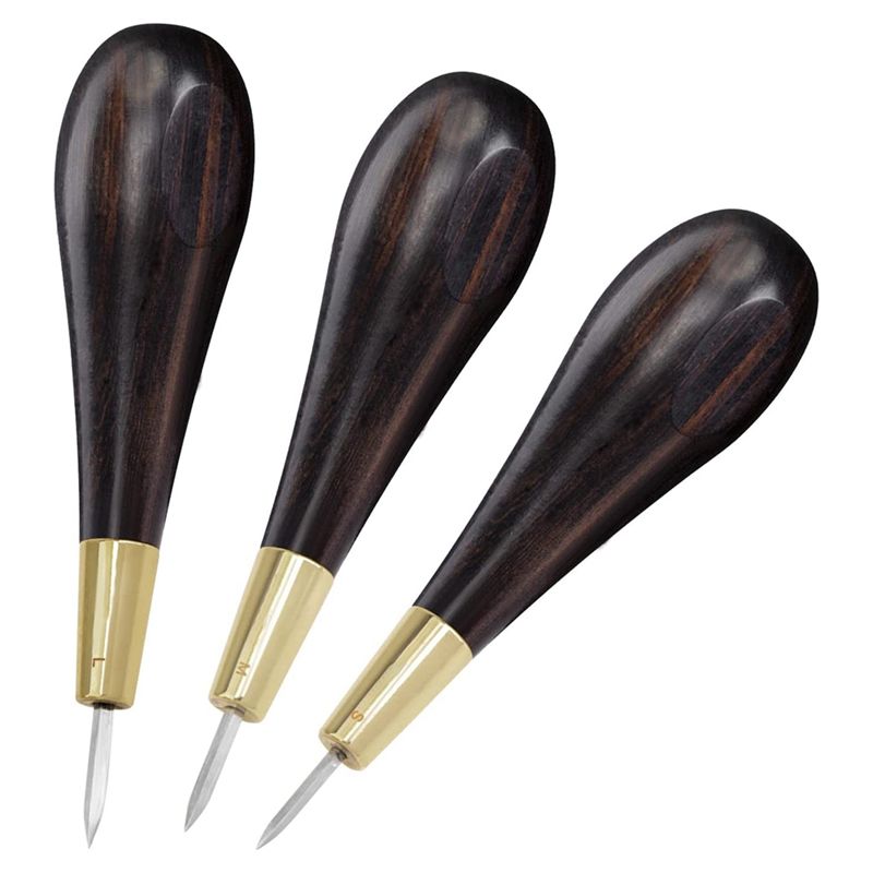 Leather Tooling Kit - A20F-مجموعة أدوات خياطة الجلد اليدوية، أدوات