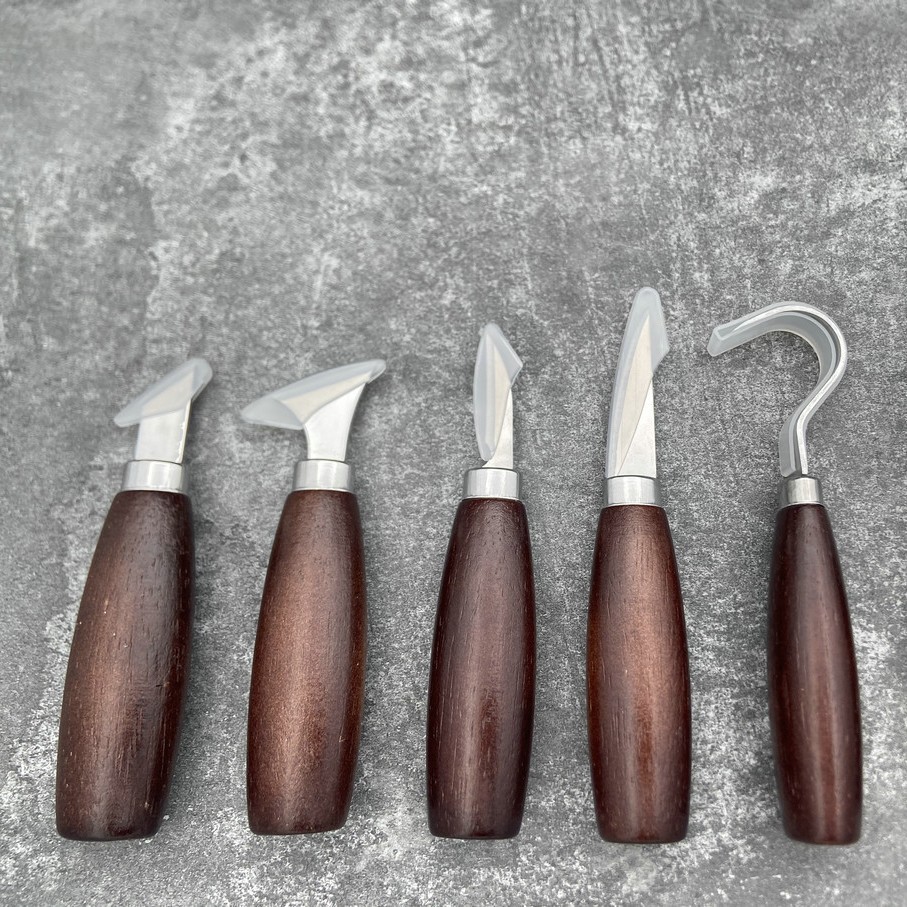 Art Craft Knife - مجموعة أدوات نحت الخشب من 5
