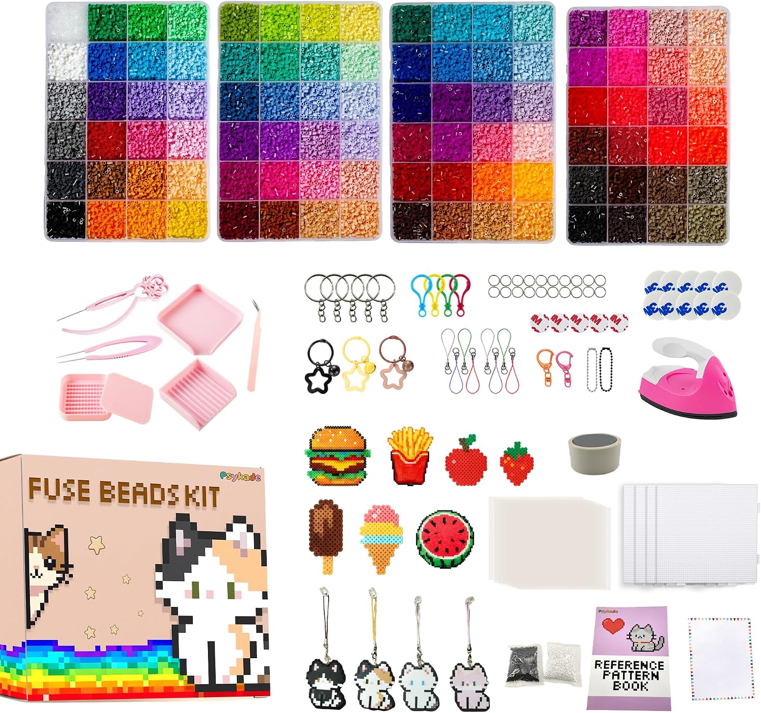 Art Craft Room - طقم خرز حراري - سهل الاستخدام