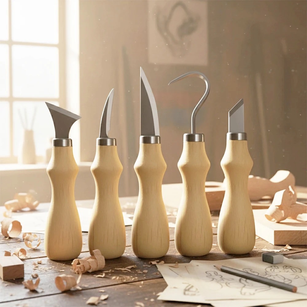 مجموعة أدوات نحت الخشب مكونة م - مراجعة Art Craft Knife وسعره