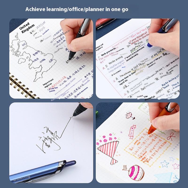 قلم جل قابل للسحب من بايلوت BX - مراجعة Pilot Pen V5 وسعره