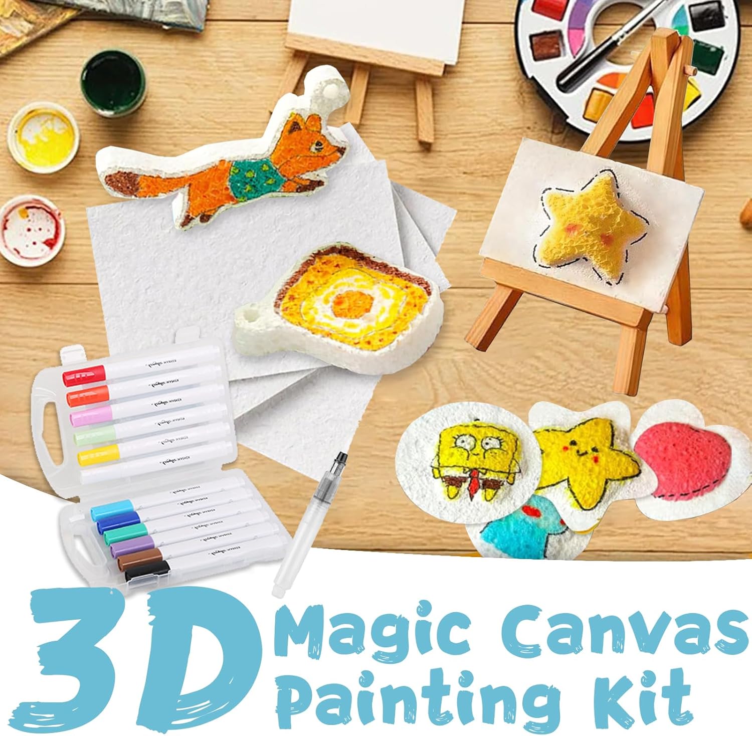 ثلاثية الأبعاد منتفخ رغوة المل - مراجعة Art Craft Toys وسعره