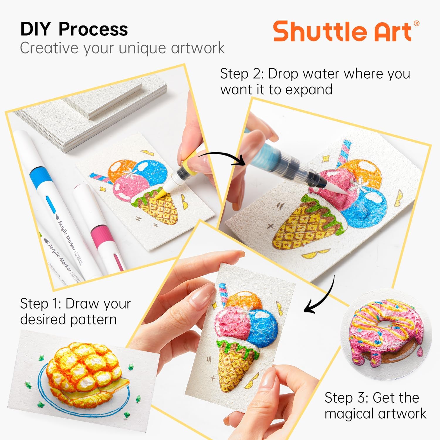 ثلاثية الأبعاد منتفخ رغوة المل - مراجعة Art Craft Toys وسعره