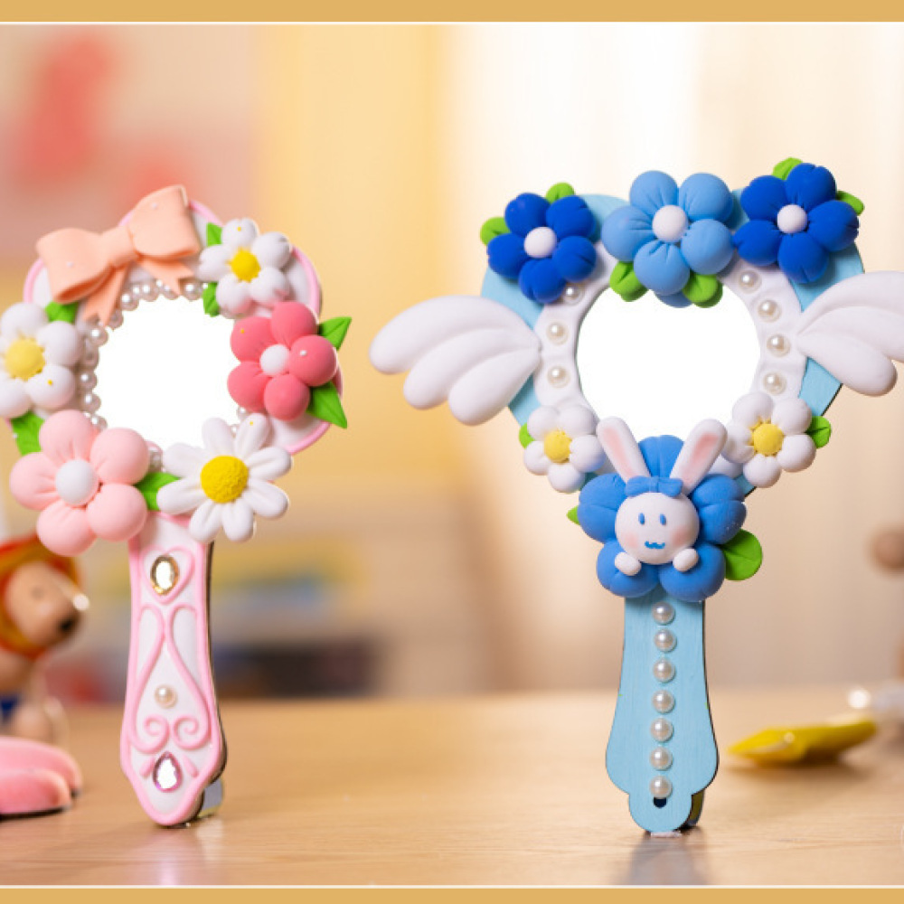 مجموعة مرآة سحرية من الطين الت - مراجعة Art Craft Ideas For Kids وسعره