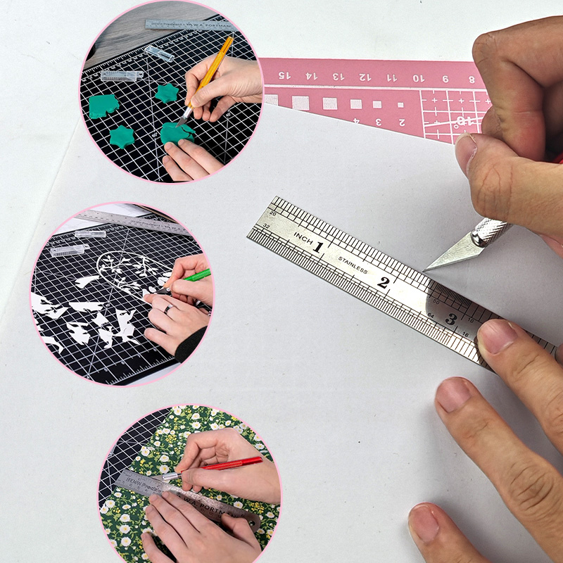 مجموعة حصيرة قطع يدوية من PVC  - مراجعة Art Craft Knife وسعره