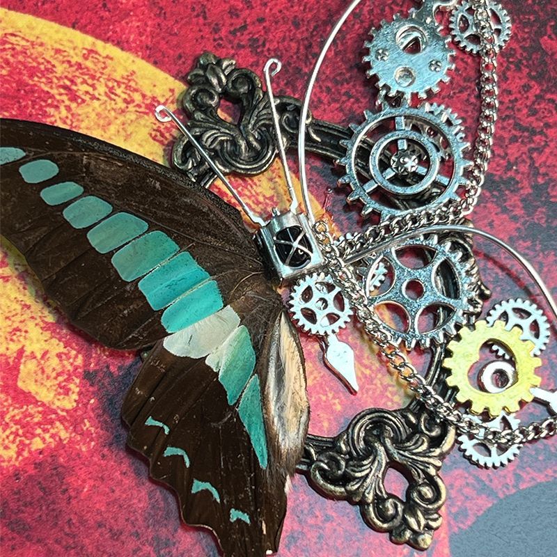طقم DIY لإطار فراشة ستيمبانك م - مراجعة Art Craft And Cloth وسعره
