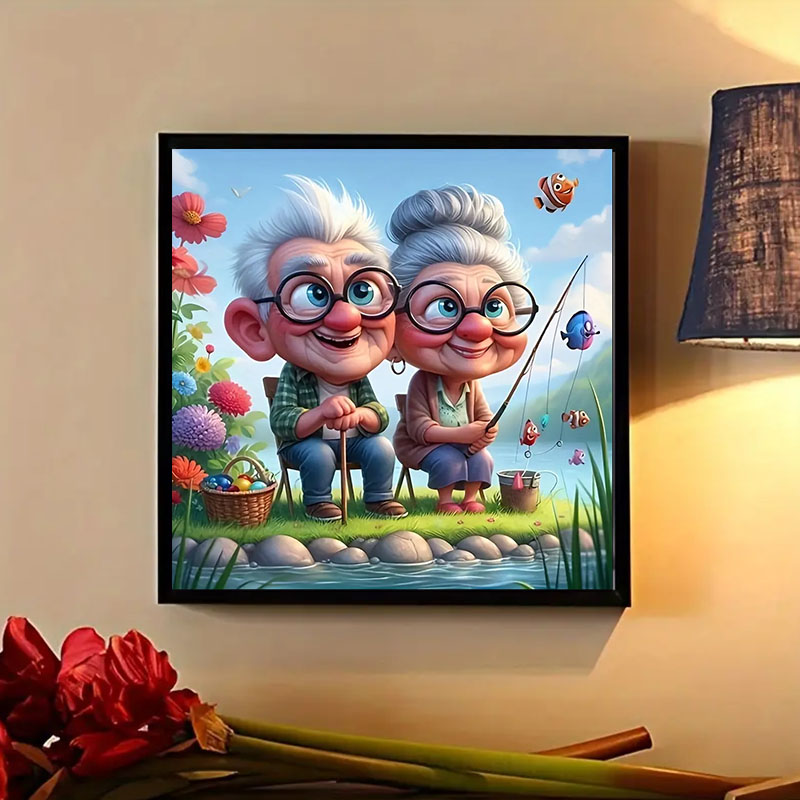 مجموعة ألوان ماسية لصيد الأسما - مراجعة Art Craft Adult وسعره