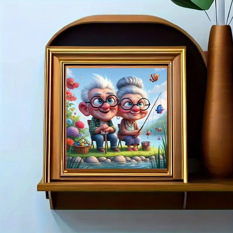 مجموعة ألوان ماسية لصيد الأسما - مراجعة Art Craft Adult وسعره