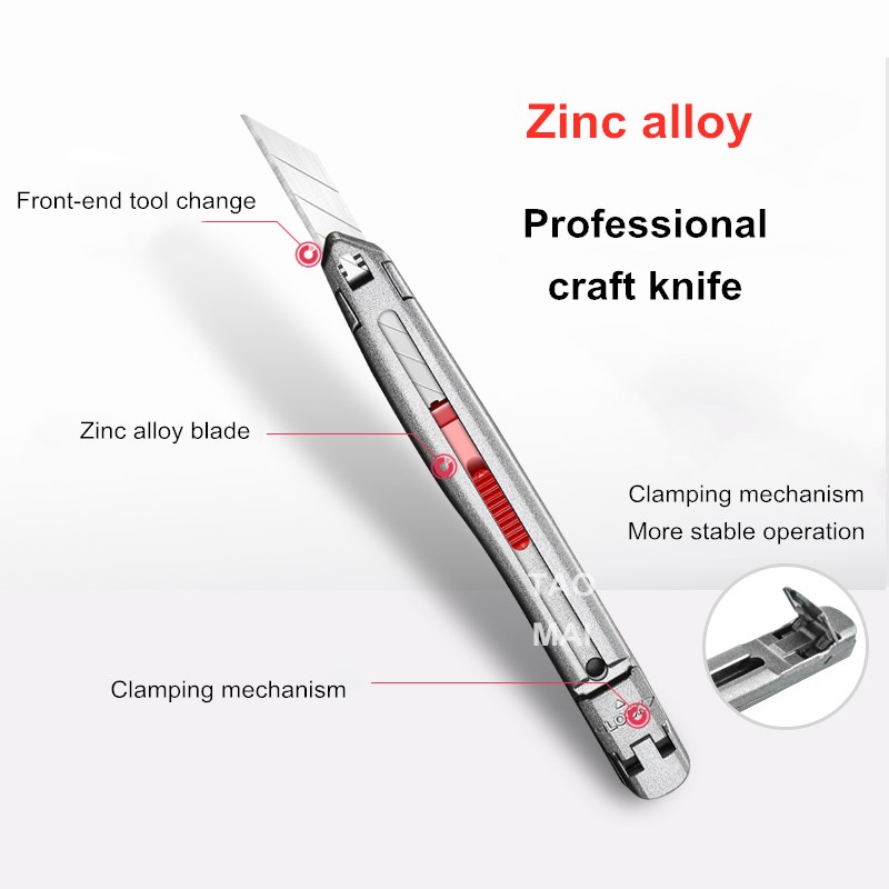 زنك سبيكة سكّين متعدّد الاستخد - مراجعة Art Craft Knife وسعره