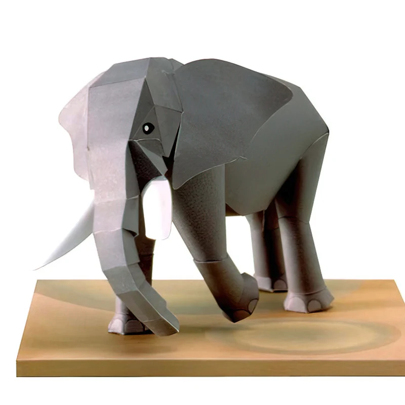 الفيل الأفريقي اوريغامي الفن ا - مراجعة Art Craft Cardboard وسعره