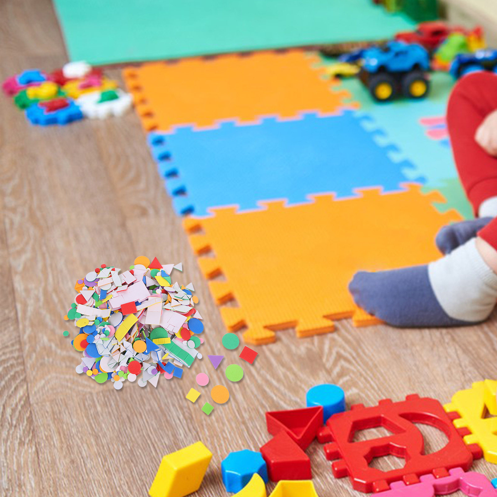 960 قطعة من ملصقات الأطفال ذات - مراجعة Art Craft Activities For Preschoolers وسعره