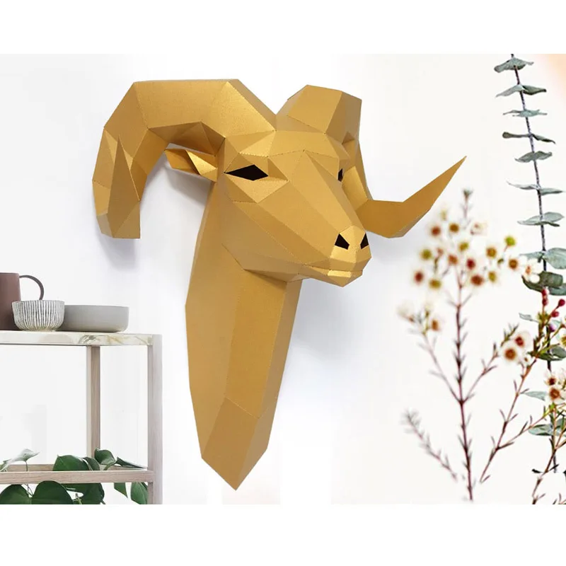 قبل قطع Bighorn الأغنام البرية - مراجعة Art Craft Cardboard وسعره