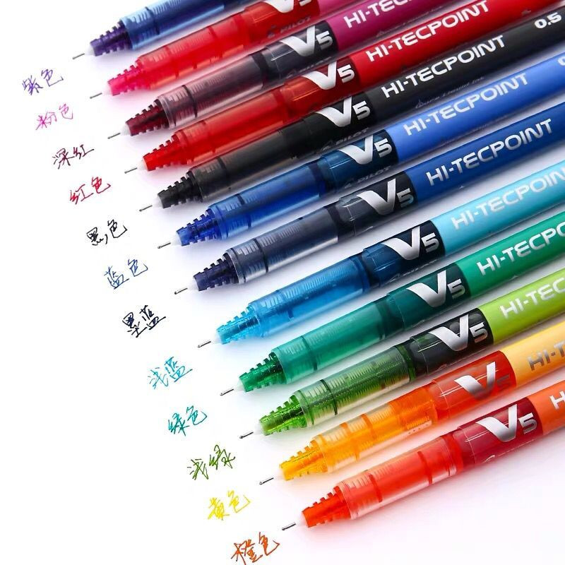 1 قطعة اليابان الطيار BX-V5 ال - مراجعة Pilot Pen V5 وسعره