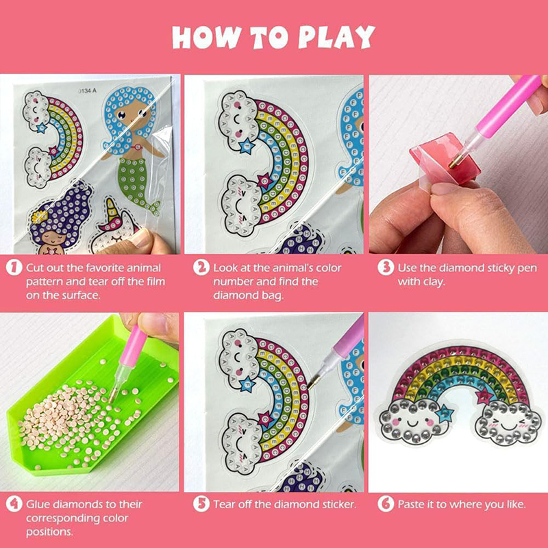 ملصقات رسم ماسية خماسية د للأط - مراجعة Art Craft Ideas For Kids وسعره
