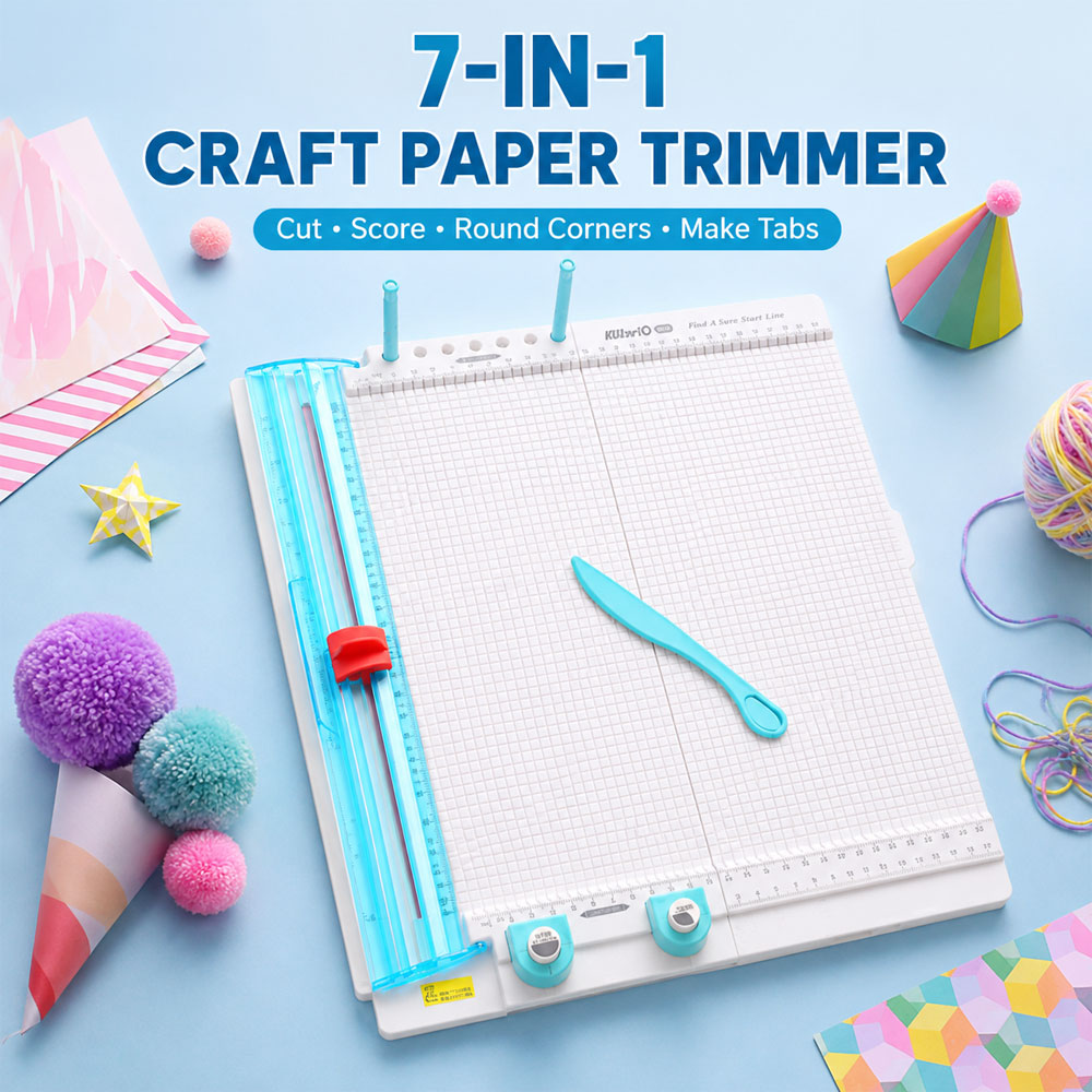 أداة قص وتجعيد الورق 7 في 1، ق - مراجعة Art Craft Cardboard وسعره