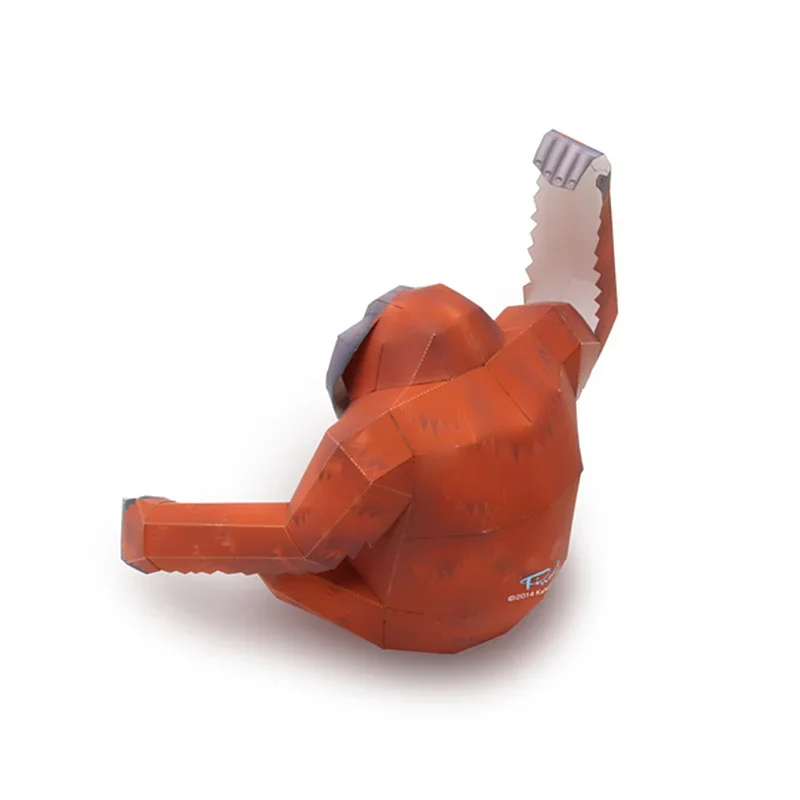 Orangutan الغوريلا اوريغامي ال - مراجعة Art Craft Cardboard وسعره