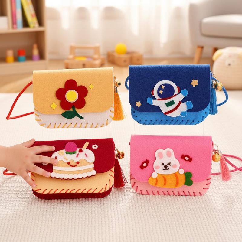 طقم صنع حقائب من اللباد للأطفا - مراجعة Art Craft Toys وسعره