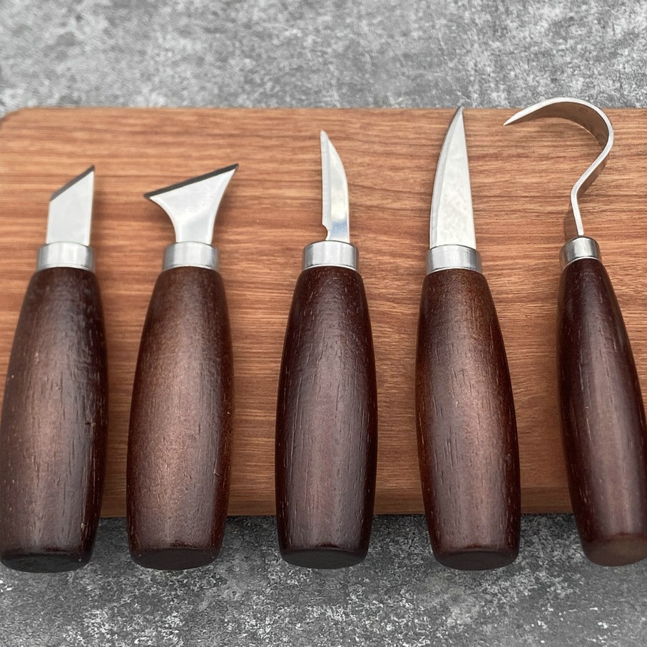 مجموعة أدوات نحت الخشب من 5 قط - مراجعة Art Craft Knife وسعره