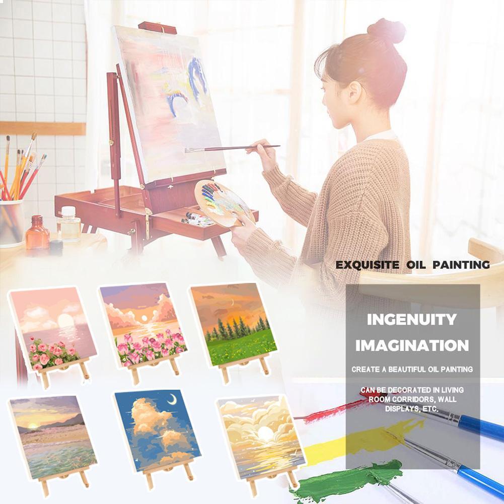طقم رسم بالأرقام للكبار والأطف - مراجعة Art Craft And Cloth وسعره