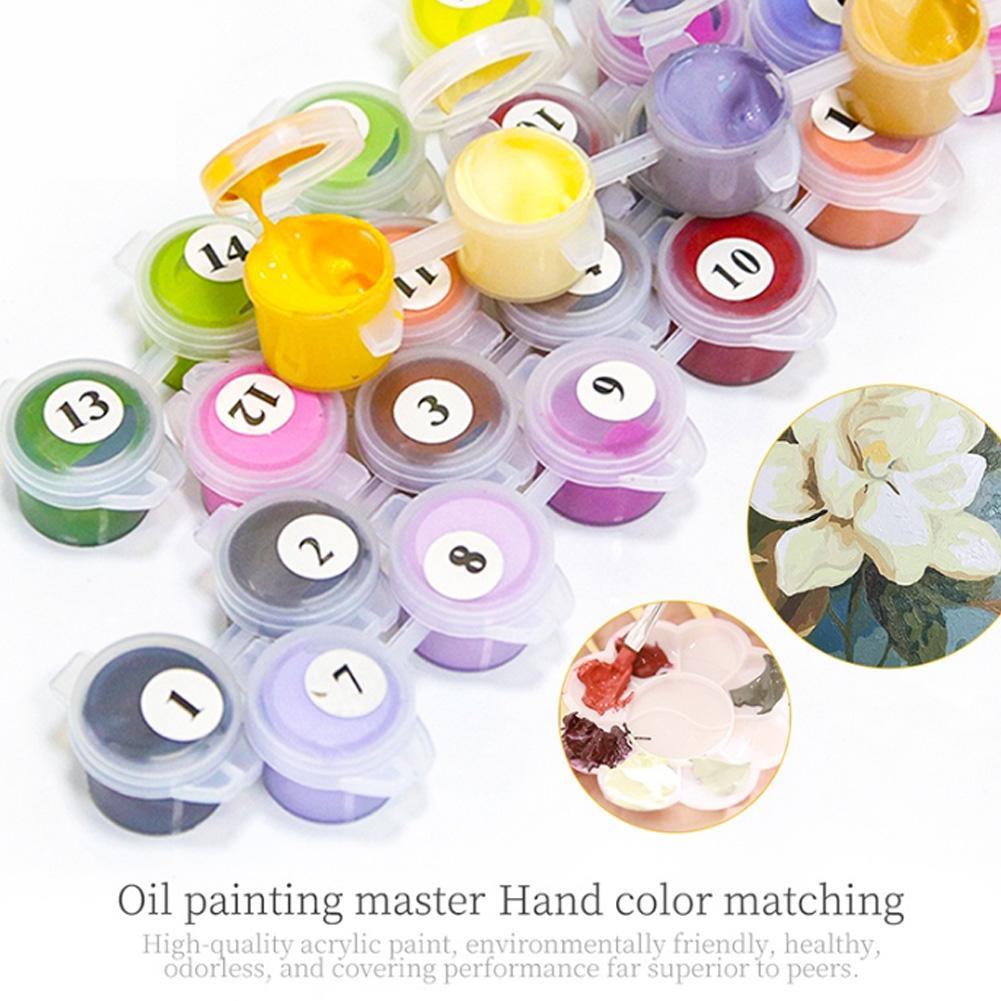 طقم رسم بالأرقام للكبار والأطف - مراجعة Art Craft And Cloth وسعره
