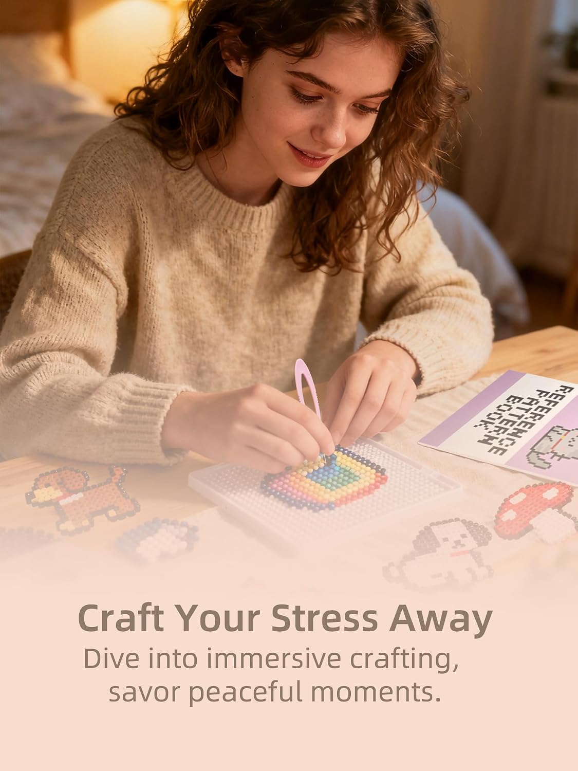 طقم خرز حراري - سهل الاستخدام  - مراجعة Art Craft Room وسعره