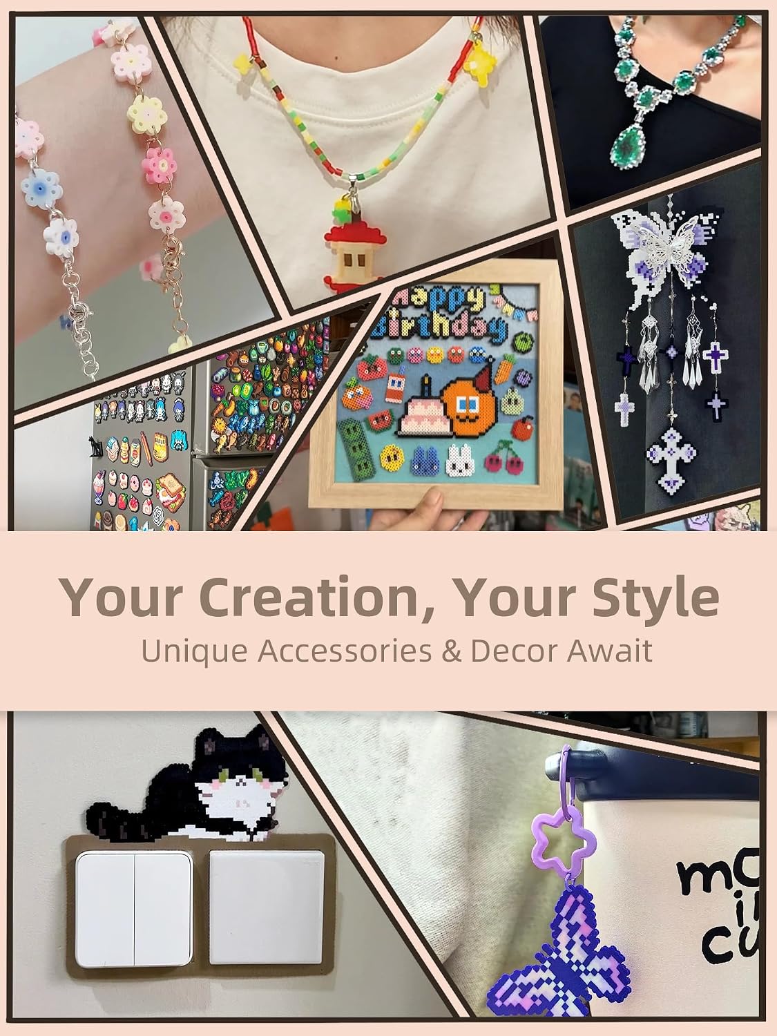 طقم خرز حراري - سهل الاستخدام  - مراجعة Art Craft Room وسعره